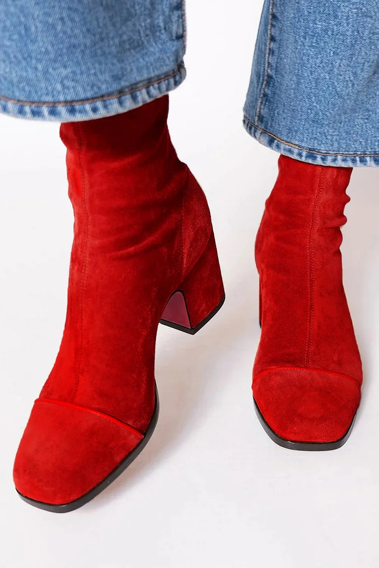 Maiteder | Botas Cuadradas Audaces