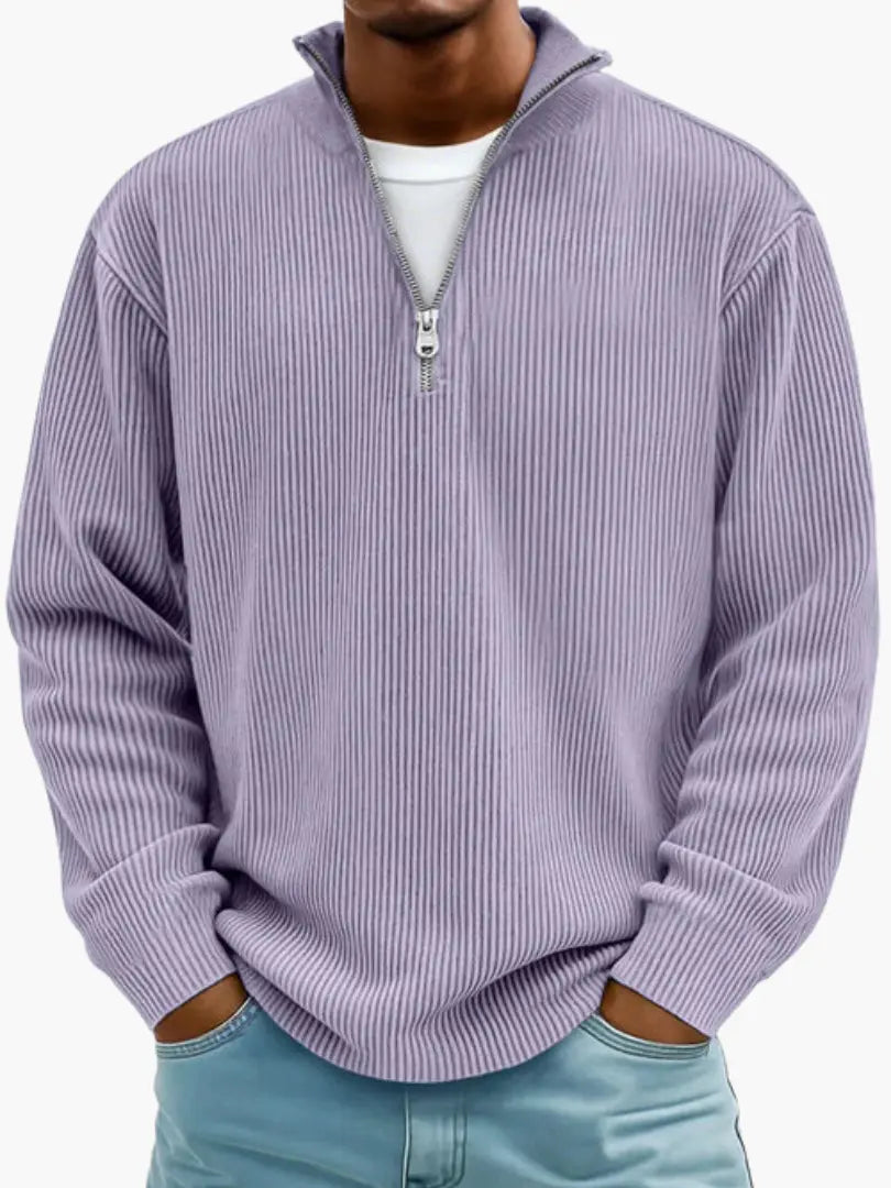 Andrés | Jersey acogedor con cremallera
