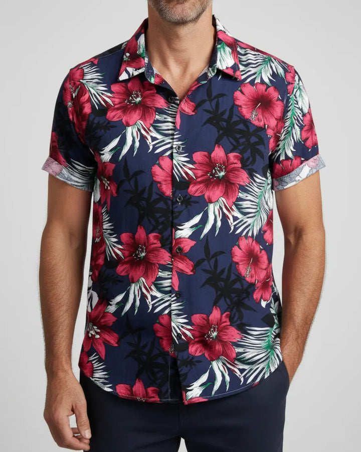 Brooks | Camisa con estampado floral