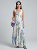 Naia | Vestido Midi Floral Sin Mangas