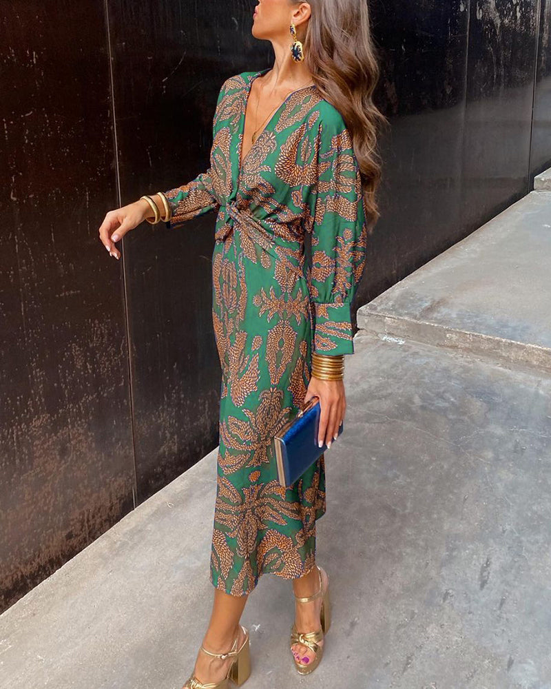 Zana | Vestido midi floral