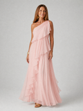 Conchi | Maxi Vestido Chiffon Asimétrico