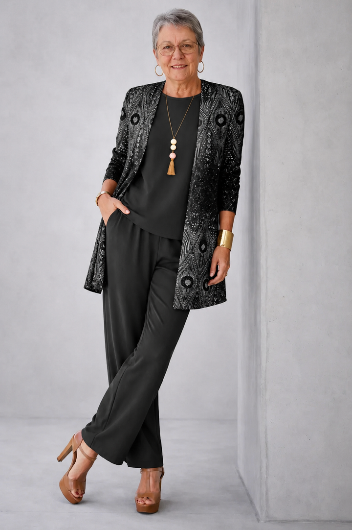 Cindy | Conjunto elegante de 3 piezas