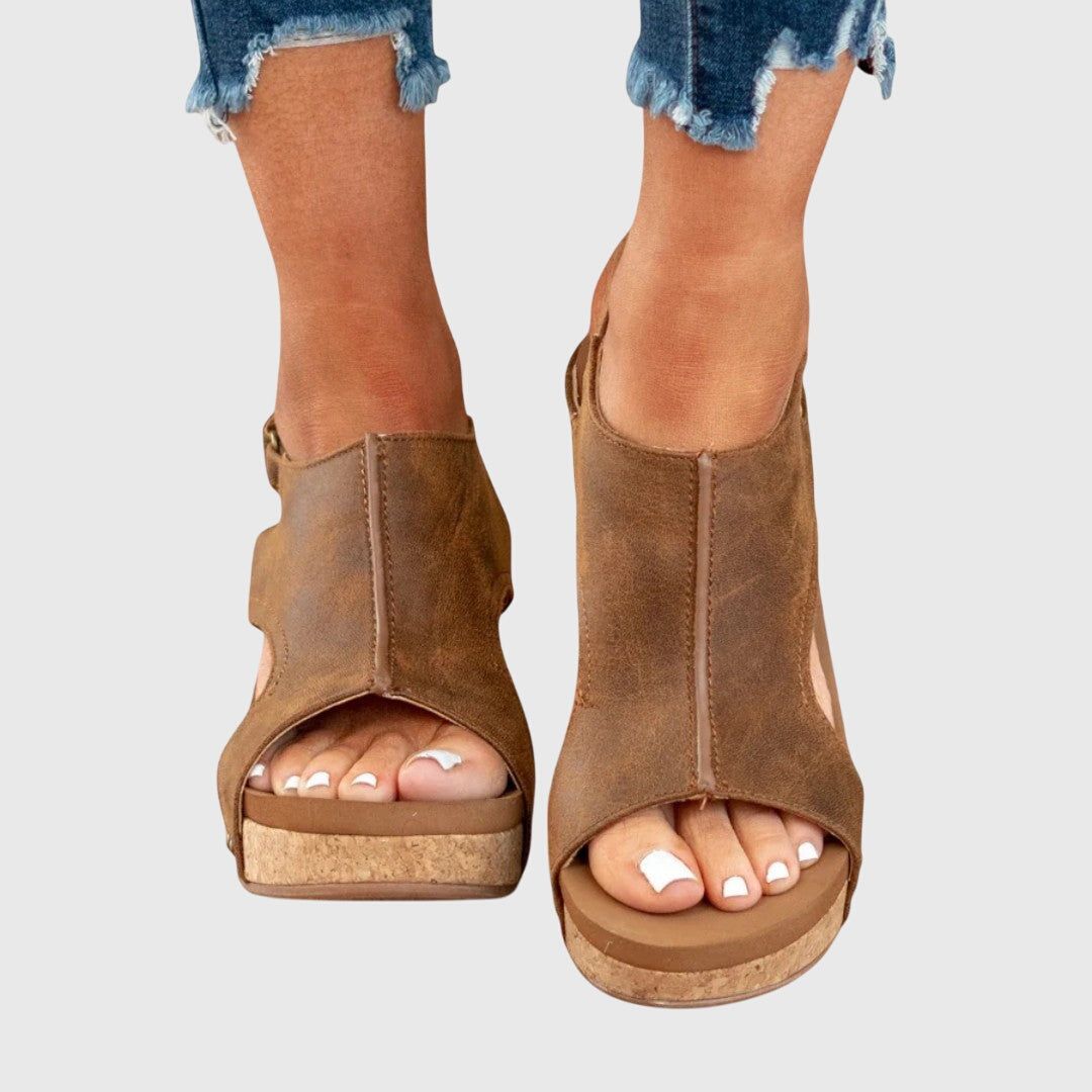 Anika | Sandalias ortopédicas de cuña