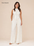 Flor | Mono Chiffon Plisado