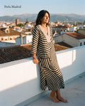 Mayte | Vestido Rayado Elegante