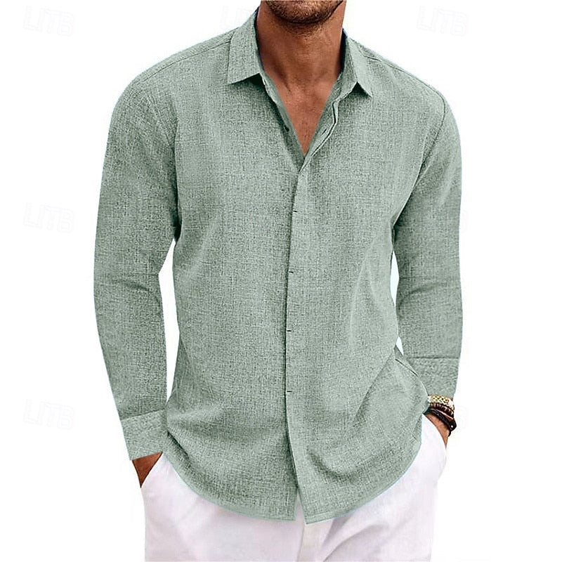 Bryan | Camisa de lino de verano