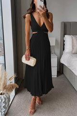 Olga | Vestido elegante largo hasta el suelo