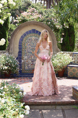 Renata | Vestido midi de lino refinado