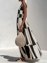Salu | Vestido Maxi Sin Mangas con Paneles