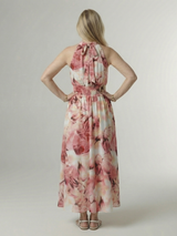 Práxedes | Vestido Midi Halter Estampido