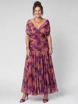 Yésica | Vestido Midi Escote Bardot