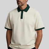 Sean | Polo con cuello en contraste