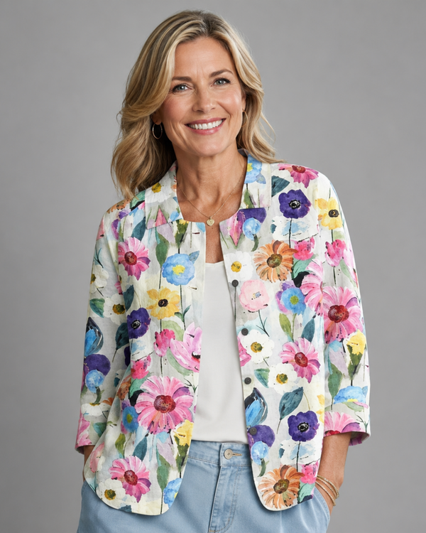 Dorinda | Blusa Margaritas Pintadas
