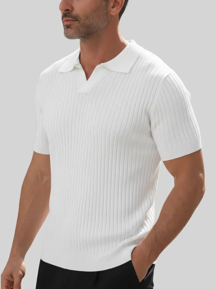 Otto | Camiseta de canalé con malla