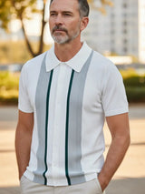 Dominic | Polo de punto de corte entallado