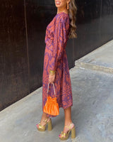 Zana | Vestido midi floral
