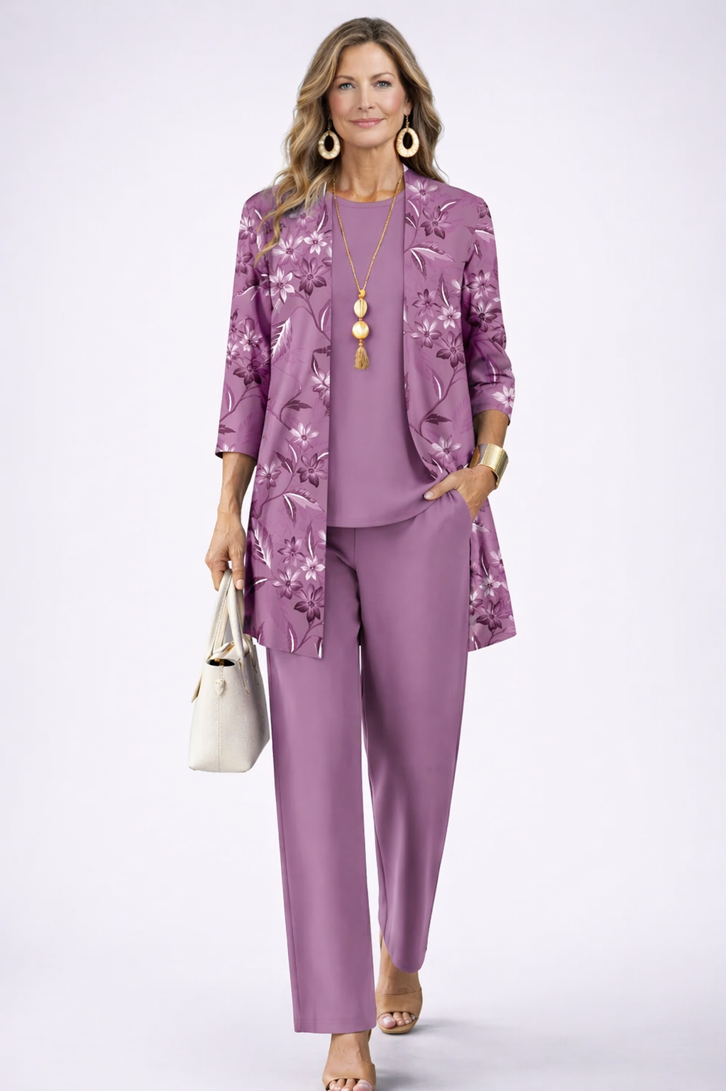 Carina | Conjunto Tres Piezas Elegante
