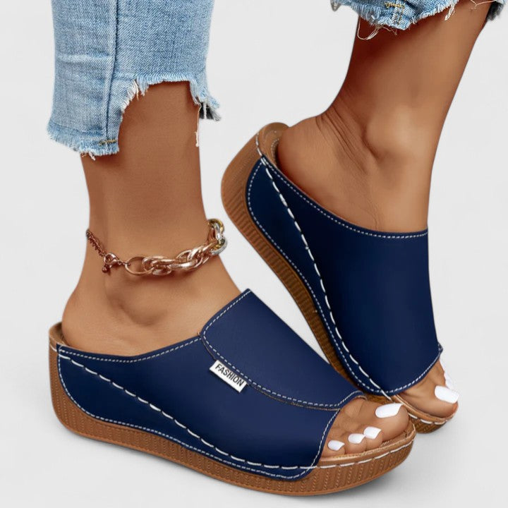 Janelle | Sandalias ortopédicas acolchadas