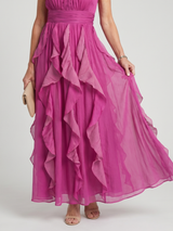 Toni | Maxivestido Halter Cuello Alto