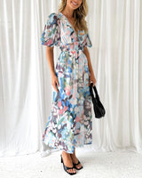 Rylinn | Vestido maxi floral