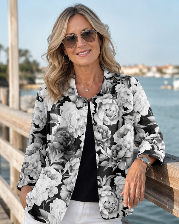 Melba | Blusa Peony Grabada