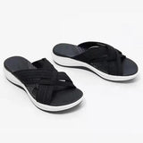 Layla | Sandalias ortopédicas de confort con tiras cruzadas