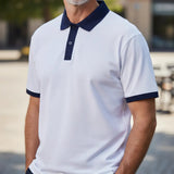 Sean | Polo con cuello en contraste