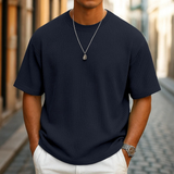 Zachariah | Camiseta de verano de punto gofrado