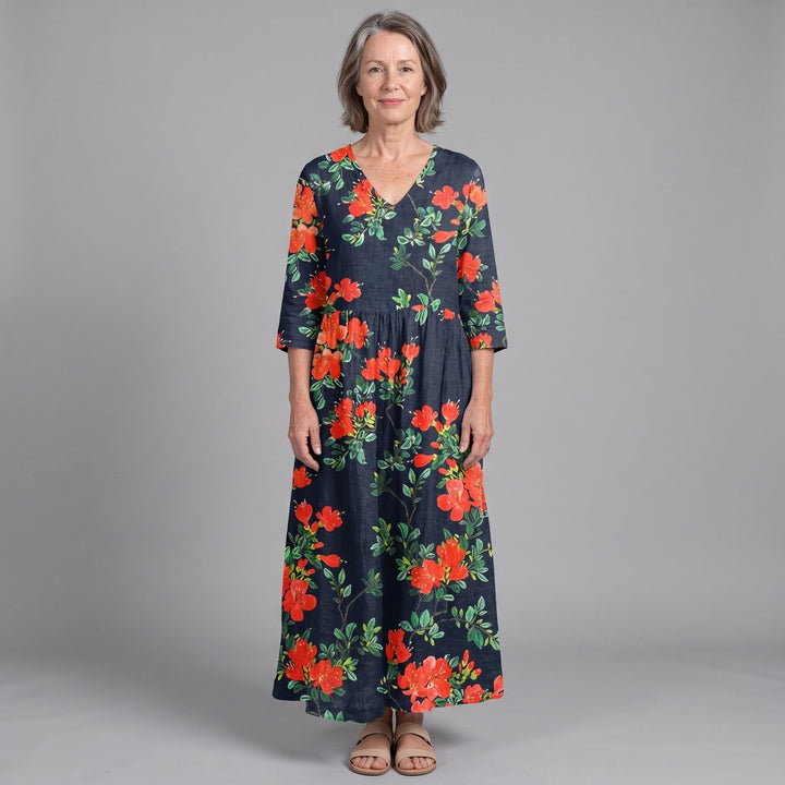 Kinley | Vestido midi floral de verano