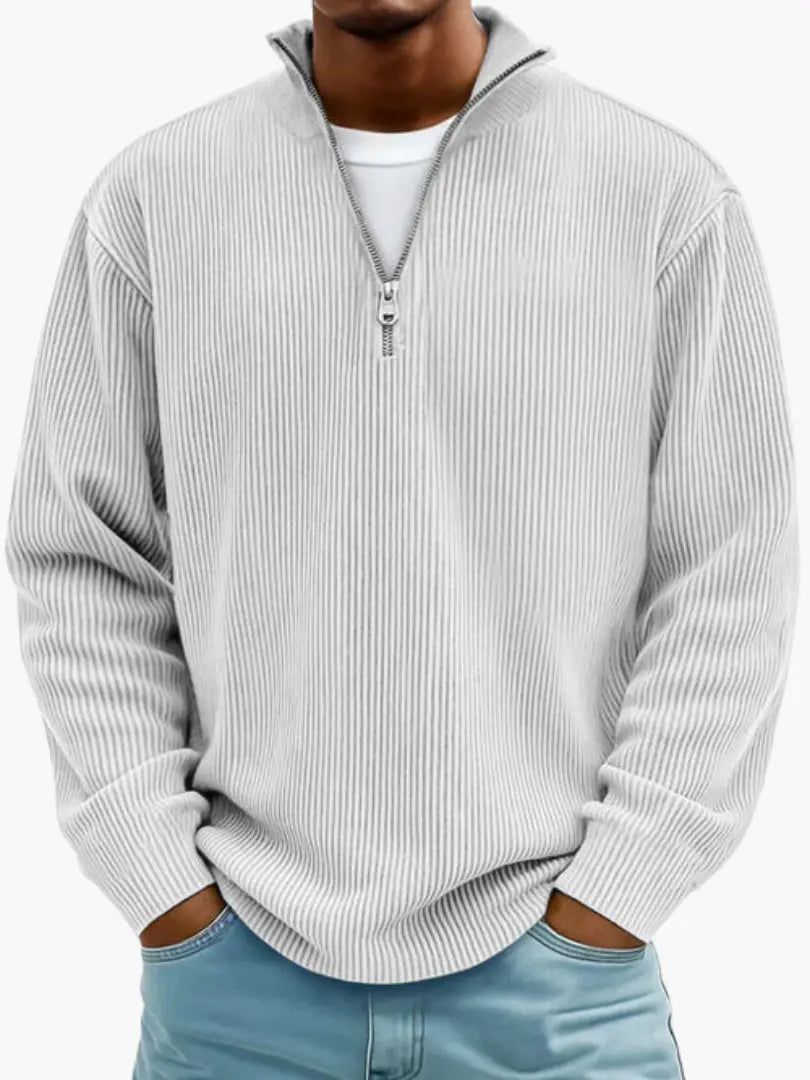 Andrés | Jersey acogedor con cremallera