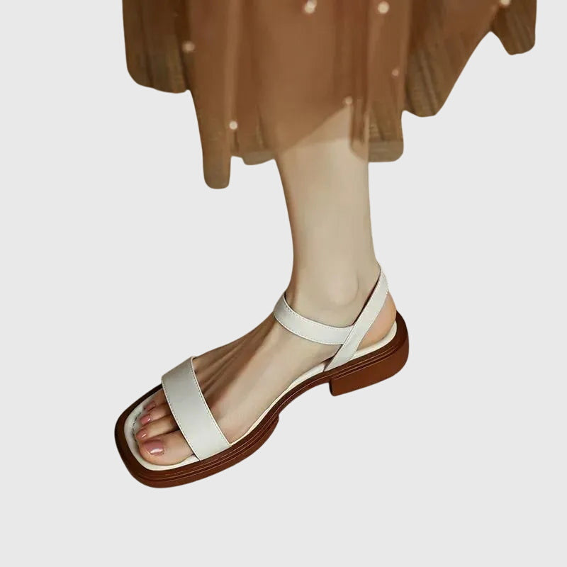 Alessia | Sandalias ortopédicas de piel