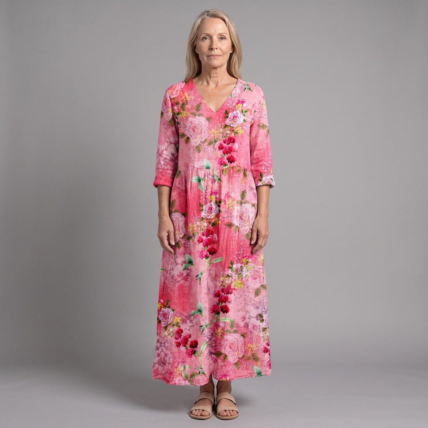 Cressida | Vestido midi floral de verano