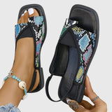 Avril | Sandalias ortopédicas de puntera cuadrada