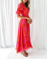 Markita | Vestido largo resplandor solar