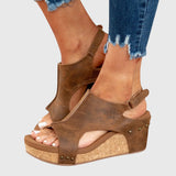 Anika | Sandalias ortopédicas de cuña