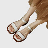 Alessia | Sandalias ortopédicas de piel