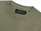 Zachariah | Camiseta de verano de punto gofrado