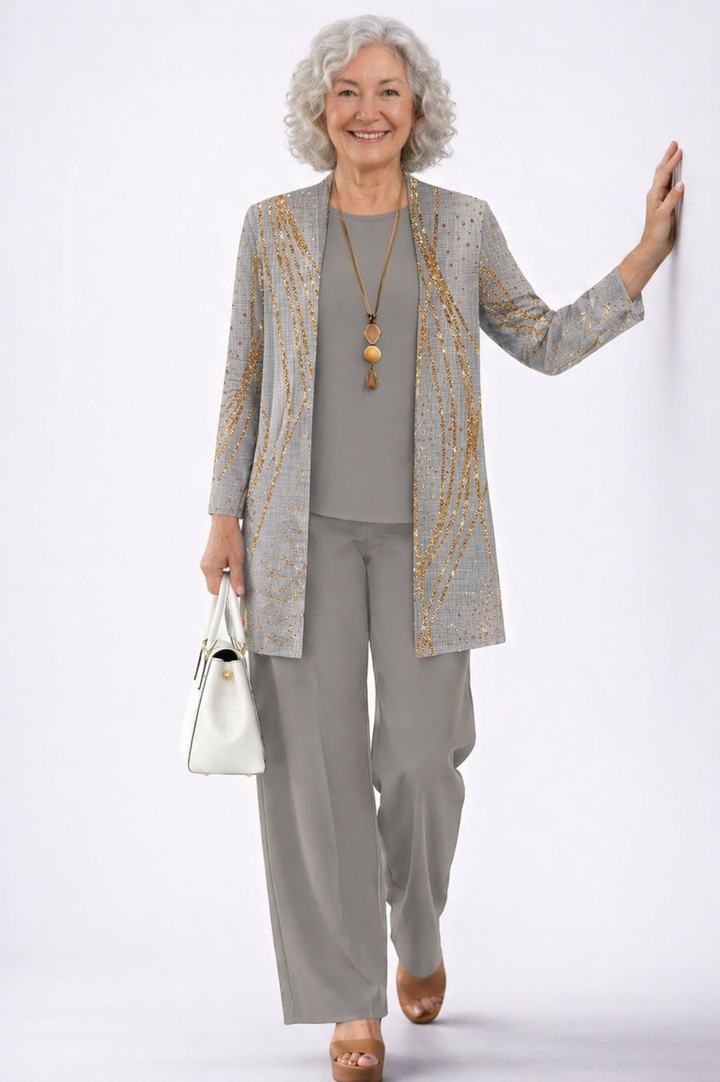 Linsey | Conjunto elegante de 3 piezas