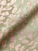 Kristen | Vestido midi de lino y seda en tono cobre