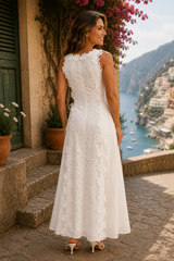 Aliyah | Elegante vestido largo bordado
