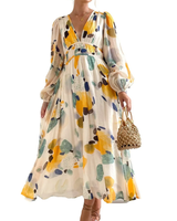 Rylinn | Vestido maxi floral