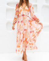 Rylinn | Vestido maxi floral