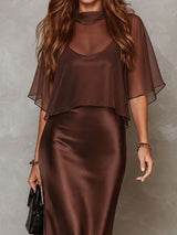Pili | Conjunto Satinado Midi