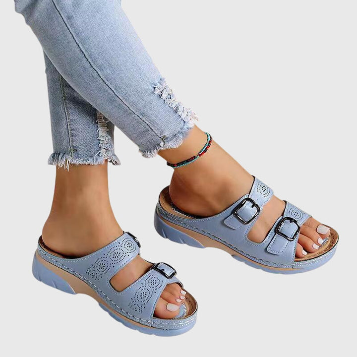 Danna | Sandalias ortopédicas de piel