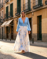 Lucila | Vestido Maxi Floral Romántico