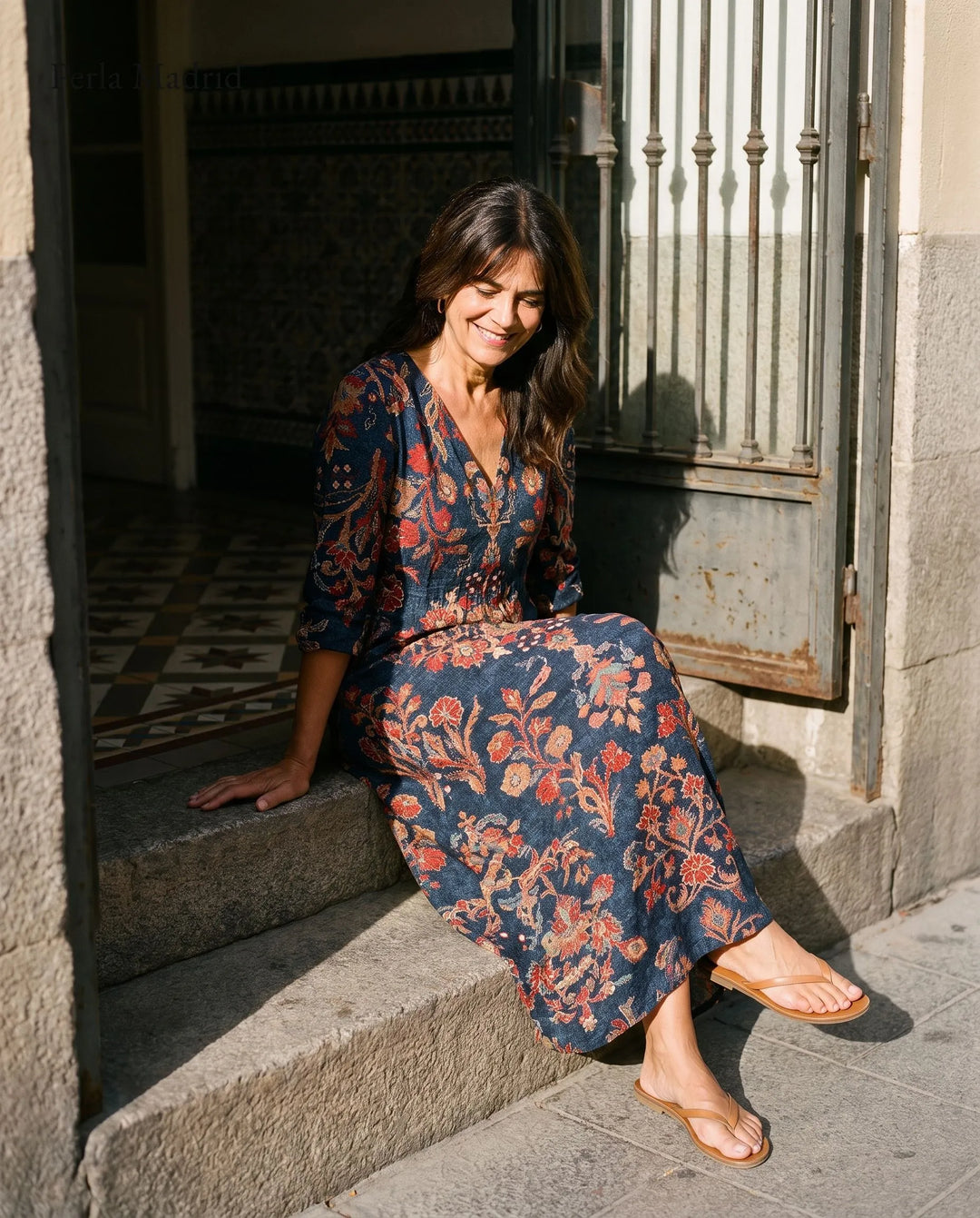 Orosia | Vestido Floral Elegancia Natural