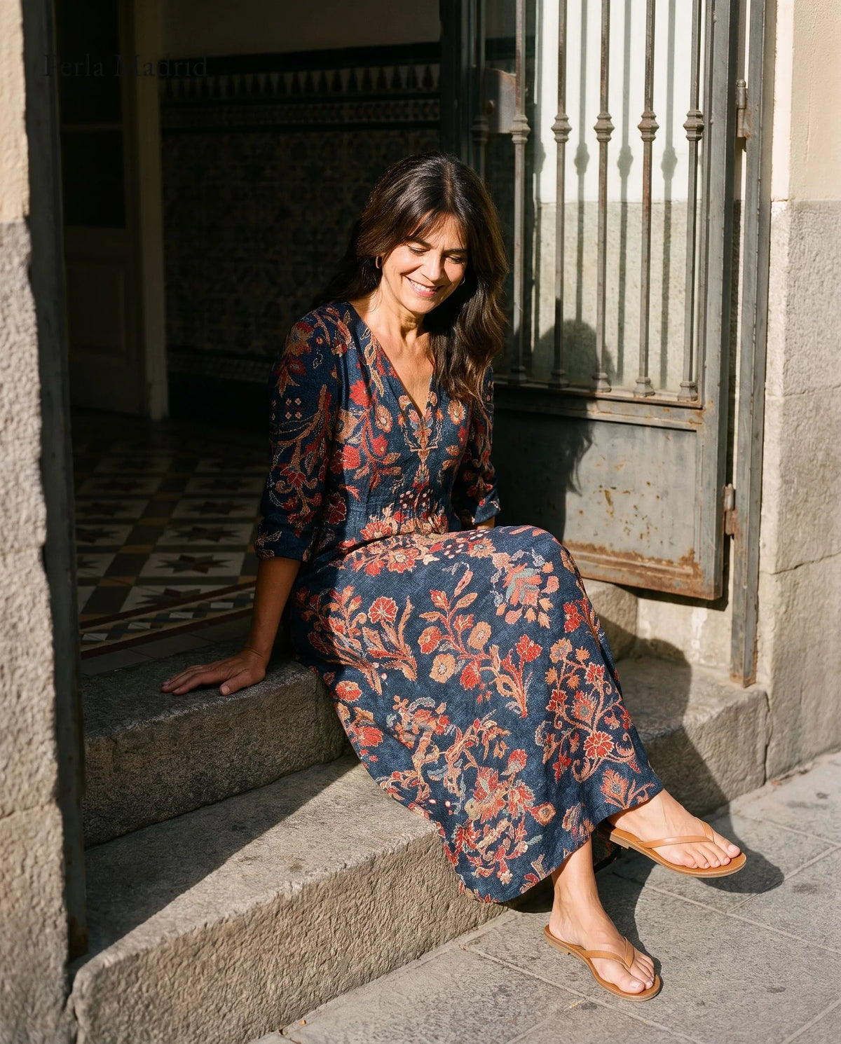 Orosia | Vestido Floral Elegancia Natural