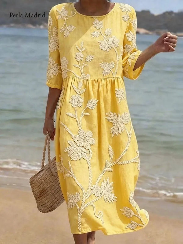 Noelia | Vestido Casual con Estampado Floral