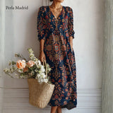Orosia | Vestido Floral Elegancia Natural